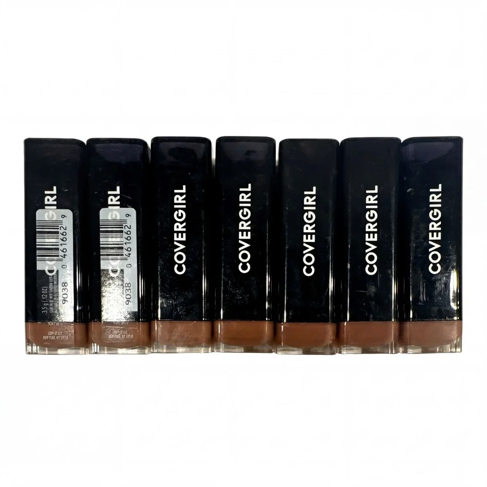 Covergirl Exhibitionist Cream Lipstick Tempting Toffee 255-7 Pack! 2 Tip Damage